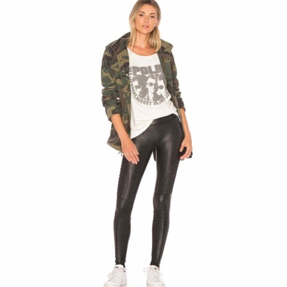 SOLD - NWT Revolve x SPANX Moto Faux Leather (XLP) - Picture 2 of 11